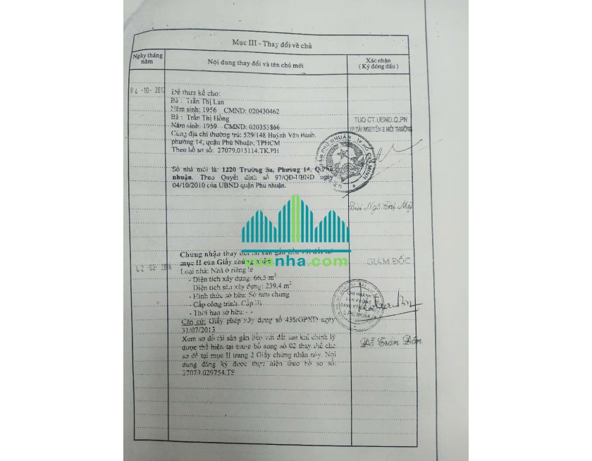 Bán Nhà 1220 Trường Sa, P13, Quận Phú Nhuận (TP.HCM) – Giá 26,5 tỷ HĐT 39Tr 