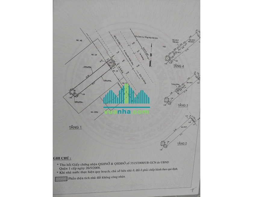 Bán Nhà Mặt Tiền 25–27 Nguyễn Khắc Nhu, P. Cô Giang – Quận 1 – DT 11X29M