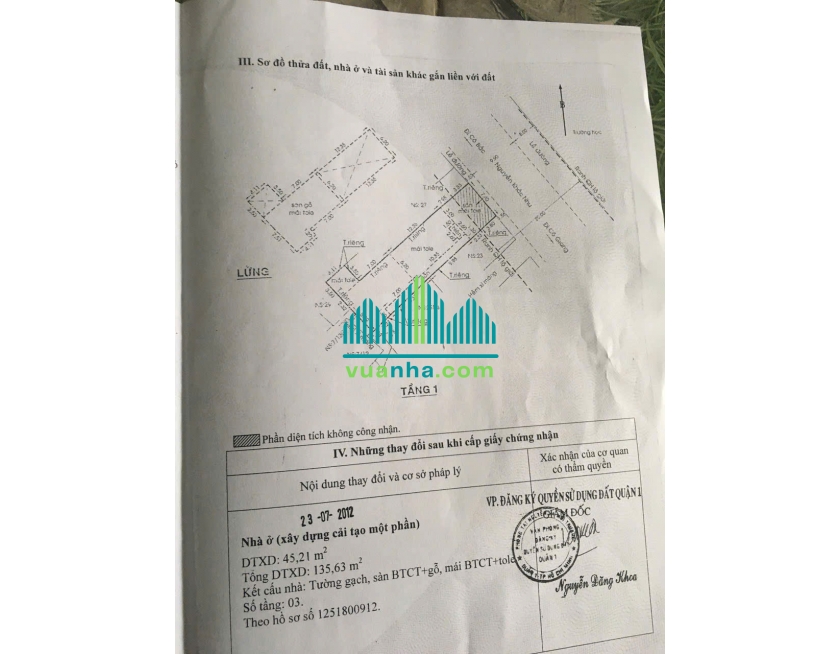 Bán Nhà Mặt Tiền 25–27 Nguyễn Khắc Nhu, P. Cô Giang – Quận 1 – DT 11X29M