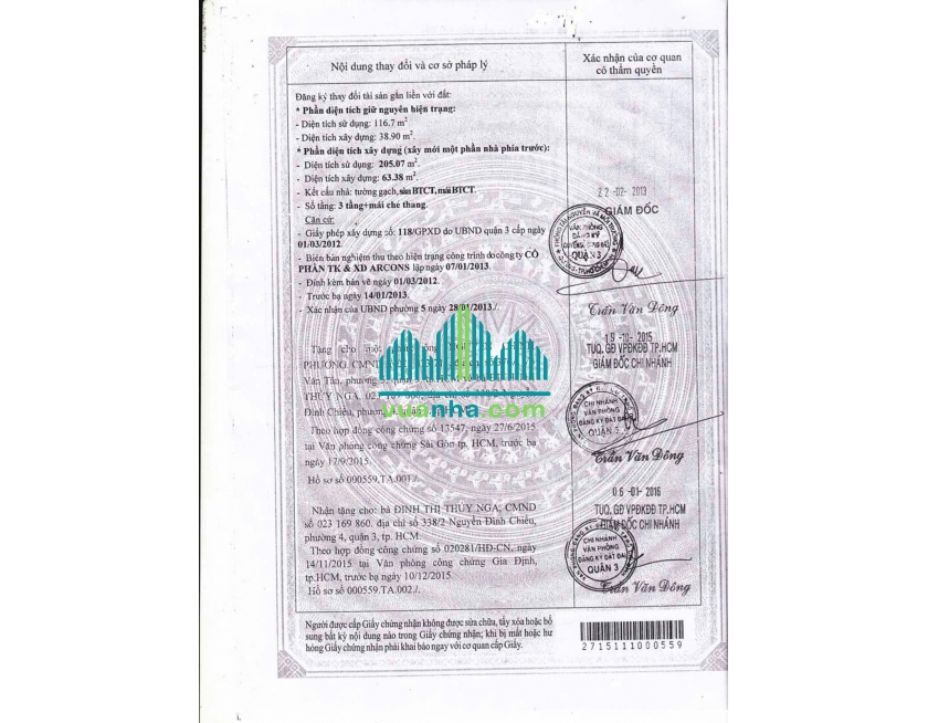 Bán Nhà 376A Góc Võ Văn Tần – Quận 3 – DT 7x18m, HĐT 170tr/Th