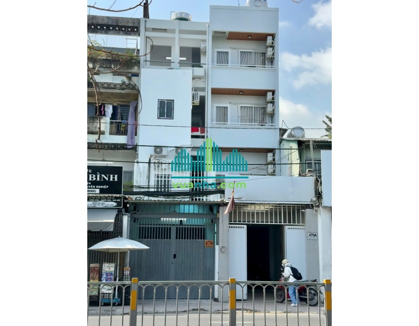 Bán Nhà Mặt Tiền 470 Nguyễn Tất Thành – Quận 4 – DT 3,51x23,62m, Giá 18.5 tỉ