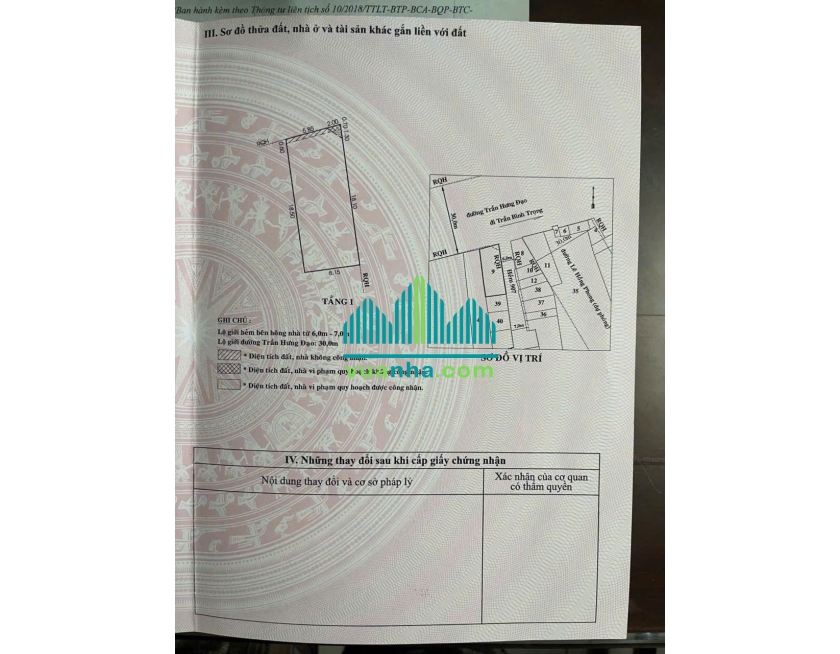 Bán Nhà Mặt Tiền 909 Trần Hưng Đạo – Quận 5 – Khuôn Đất Lớn, Vị Trí Đắc Địa – Giá 95 Tỷ
